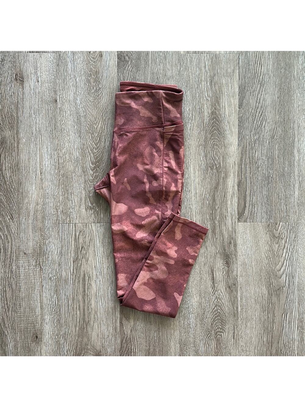 CALIA By Carrie Underwood Energize Mid-Rise 7/8 Leggings Terracotta Camo Small